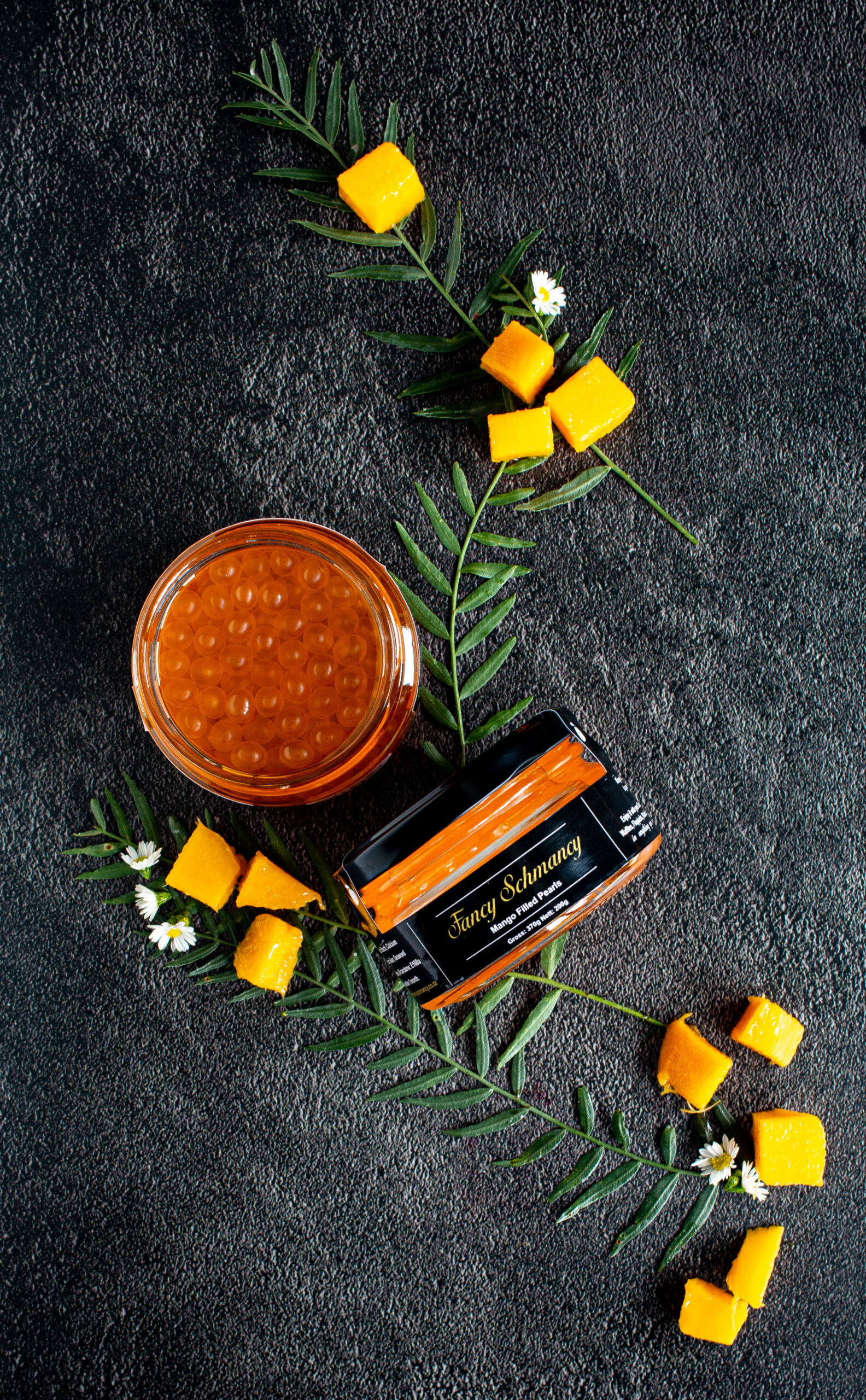 Mango filled Pearls